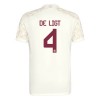 Camisola FC Bayern de Munique De Ligt 4 Champions League Homen Equipamento 3ª 23/24